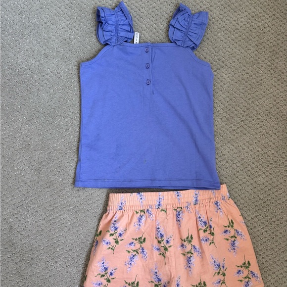 Janie and Jack Girls Matching Shorts set - Picture 11 of 11